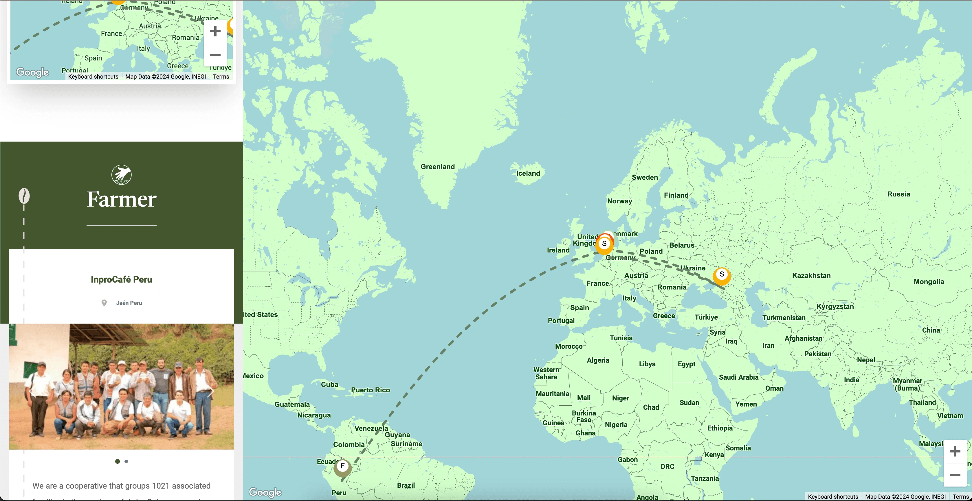 FarmersDirect - Supply Chain Activity Feeds Web App screenshot 2